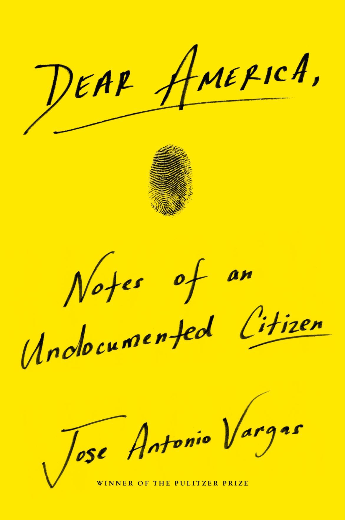 Dear America book cover